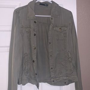 olvie green light jacket